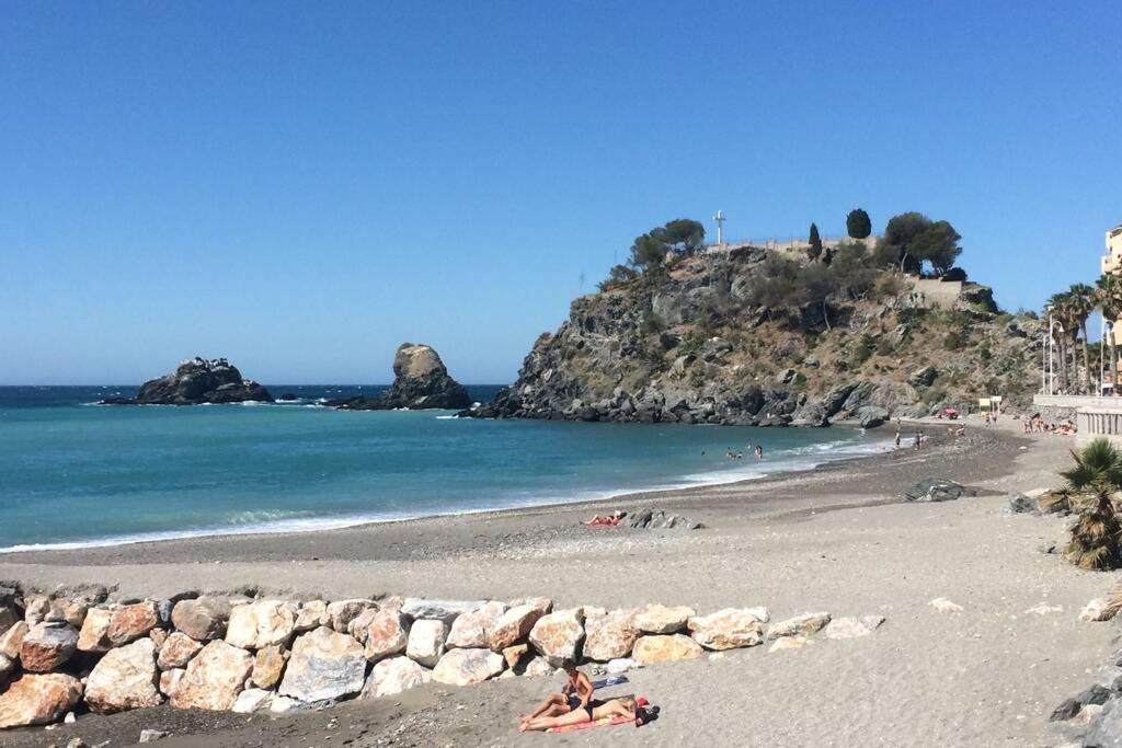 Seaview And Sun All Day Long In Los Pinos, Almunecar, Andalusia 외부 사진